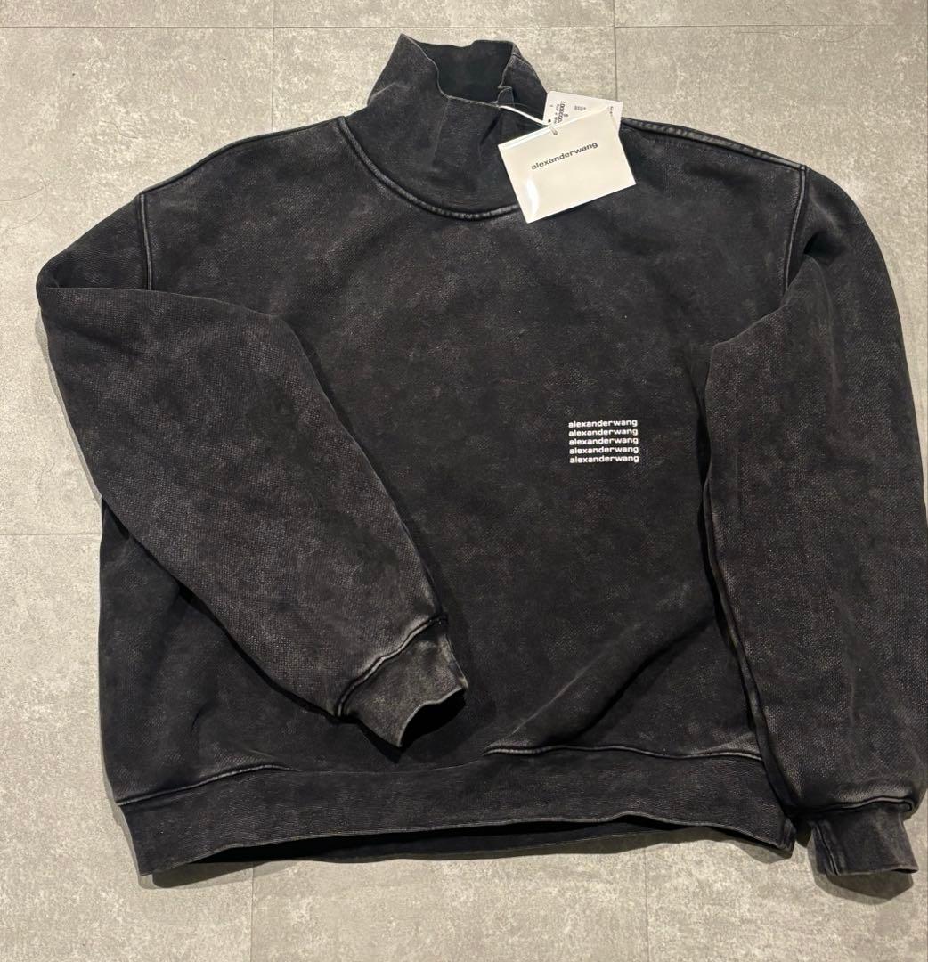 n*u様 ALEXANDER WANG デンスフリース ハイネック プルオーバー