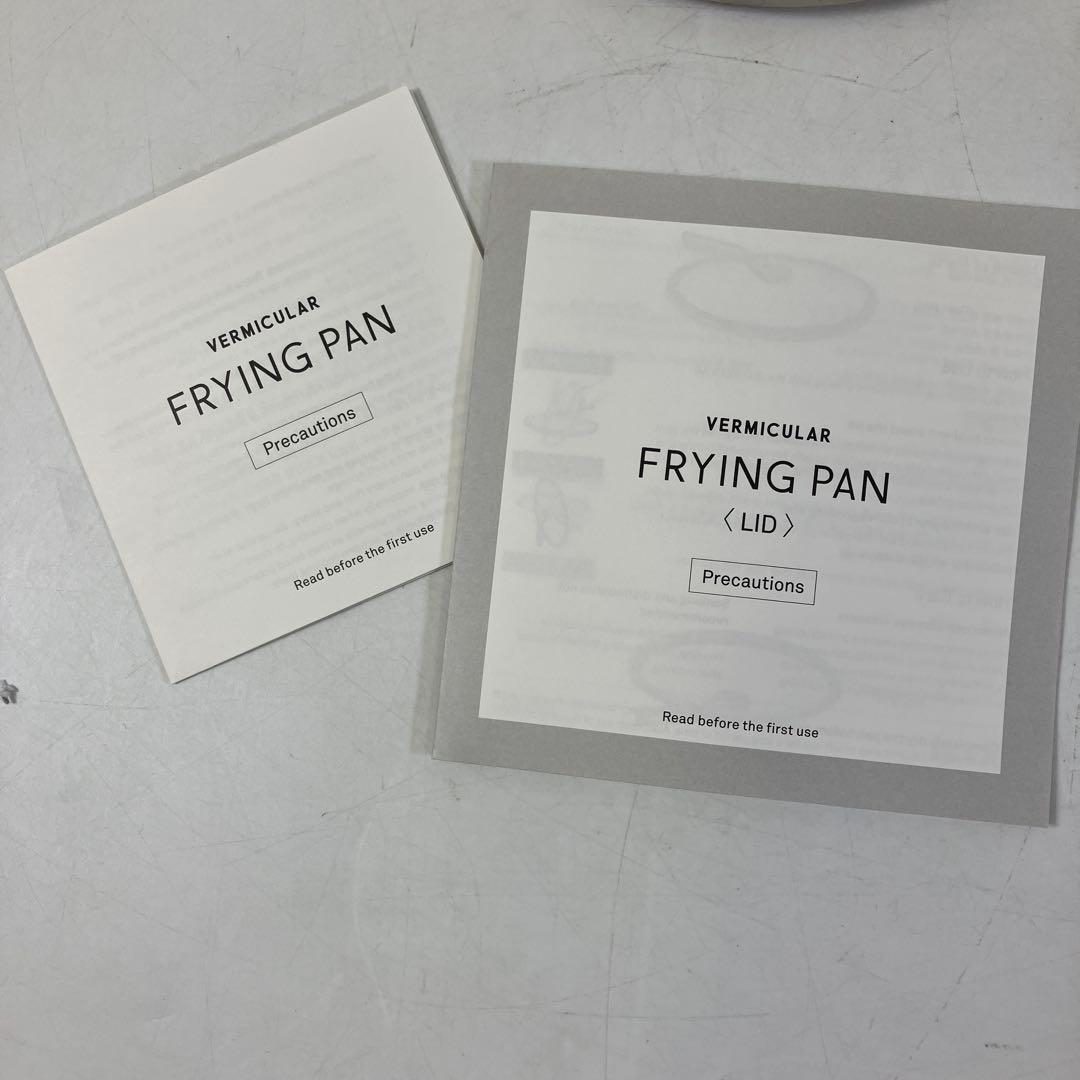 Vermicular バーミキュラ フライパン フタ付き 20cm