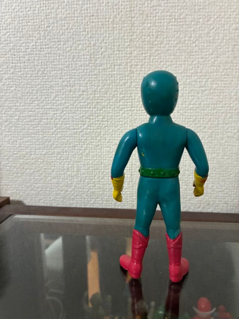 ダイヤモンドアイ　ポピー　ソフビ　当時物　特撮