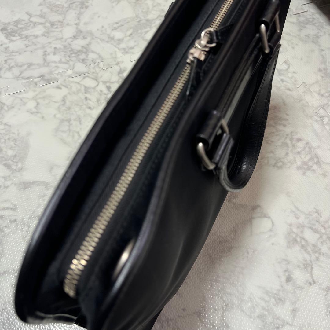 ポールスミス ビジネスバッグ 2WAY 大容量 A4/PC可 ナイロン×レザー