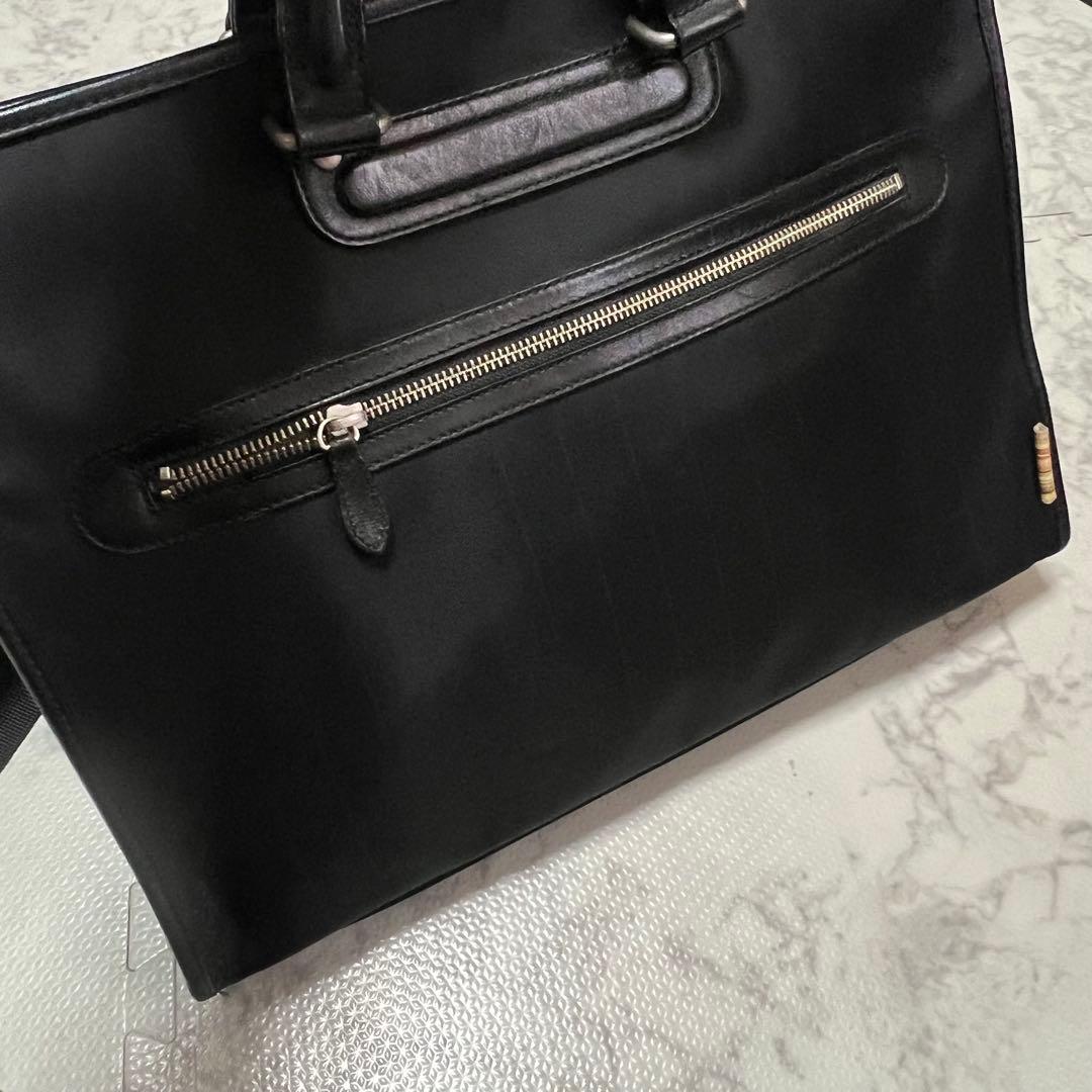 ポールスミス ビジネスバッグ 2WAY 大容量 A4/PC可 ナイロン×レザー