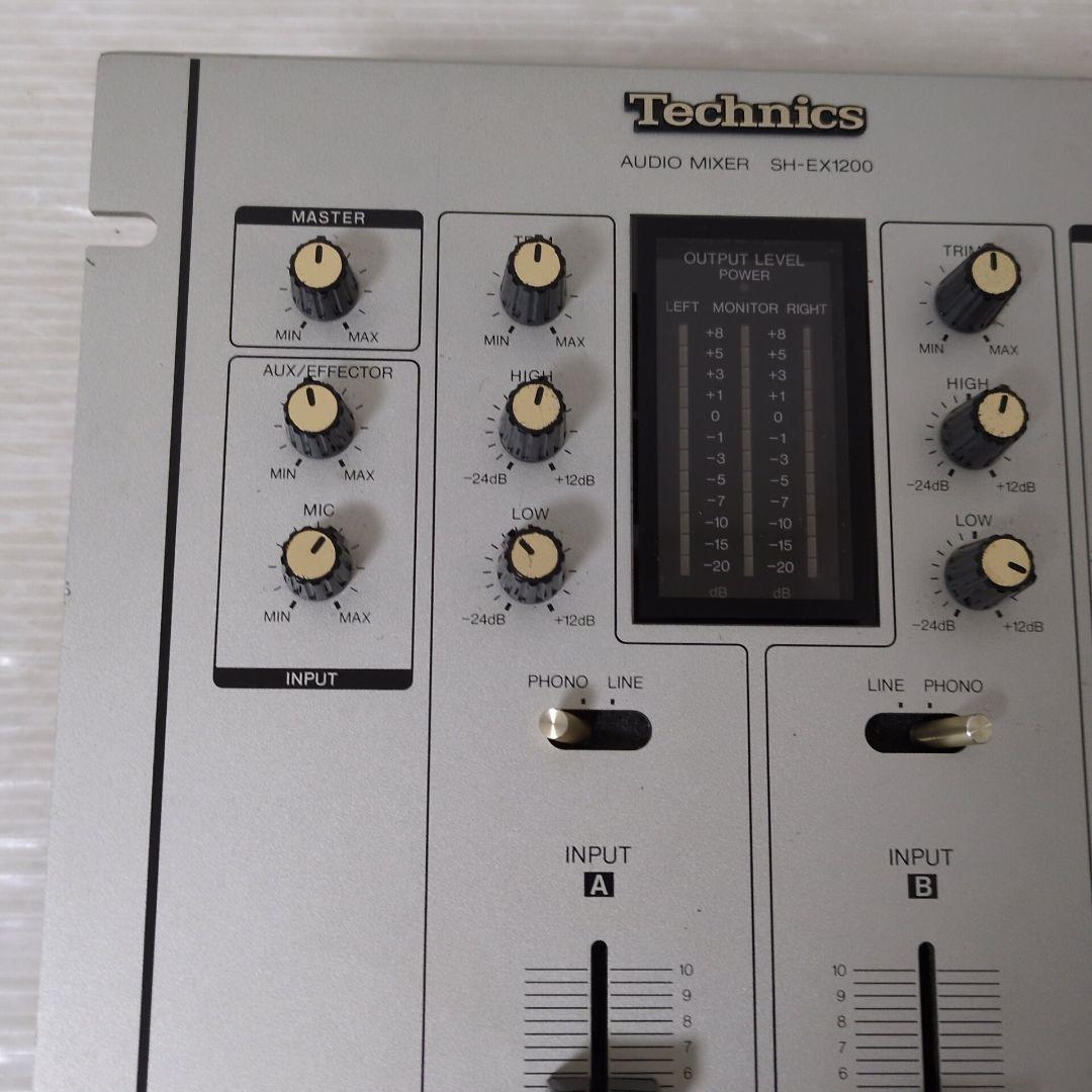Technics SH-EX1200 テクニクス DJミキサー 動作品