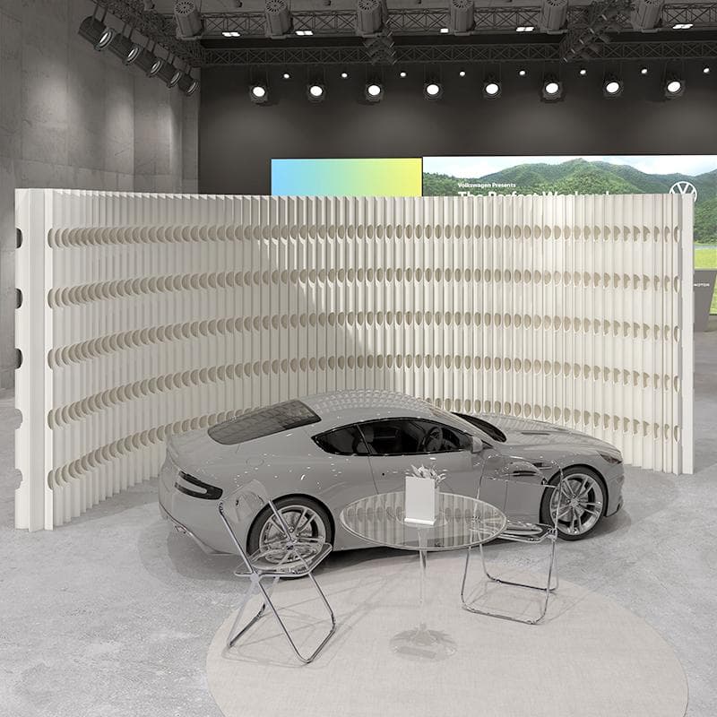 パーテーション間仕切り折り畳み式高さ1.6ｍ長さ3ｍ-4ｍ組立不要ついたて目隠し