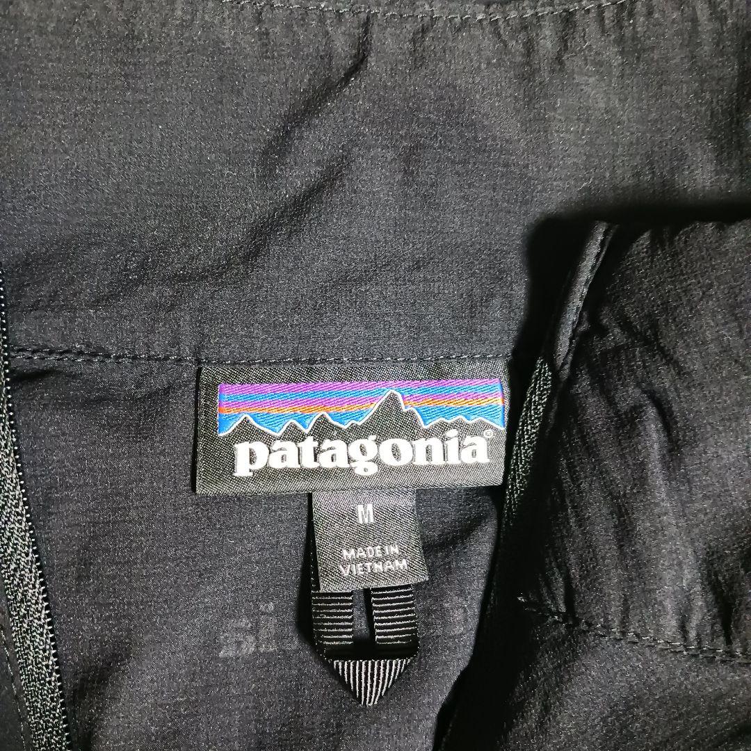 パタゴニア　エアシェッドプルオーバー　美品　M メンズ　ブラック