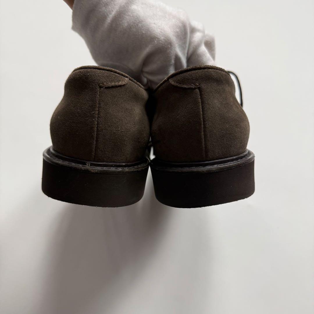 靴 2000s Giorgio Armani suede leather shoes