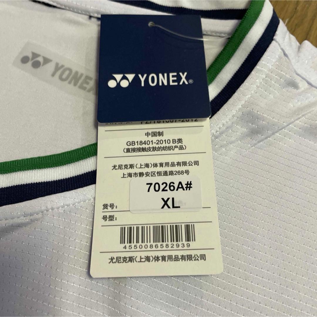 ヨネックス　YONEX TAIWAN 75周年記念ゲームシャツ　新品　サイズXL