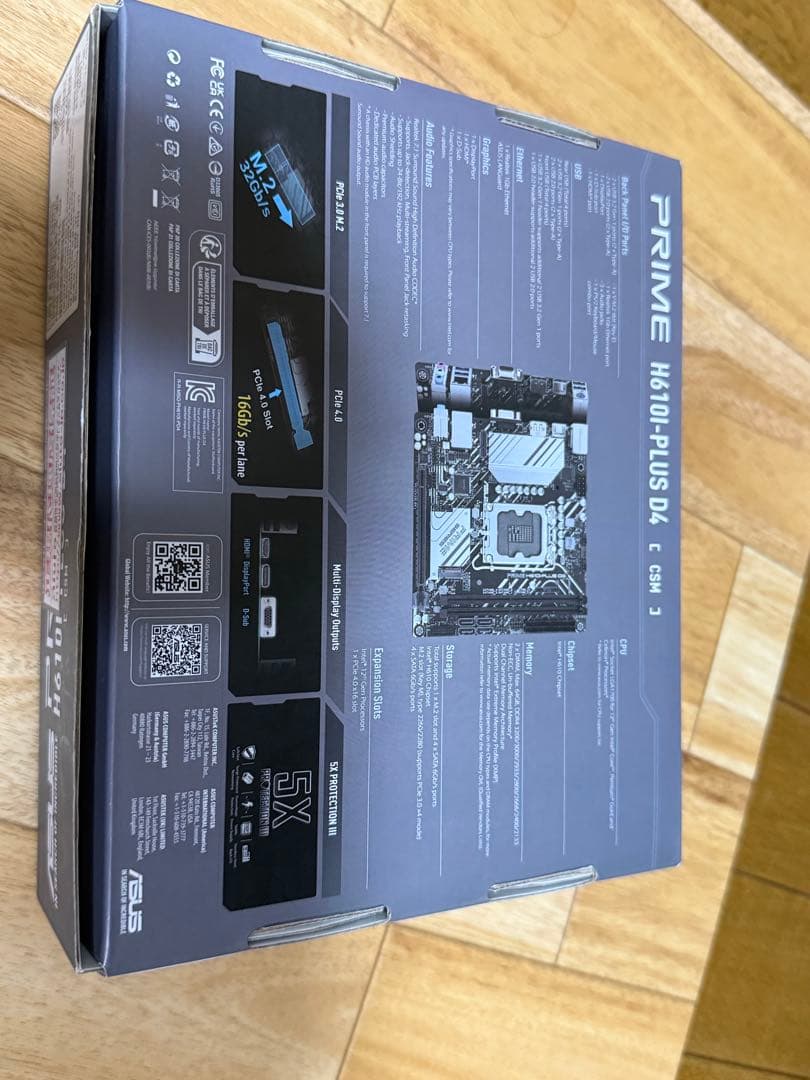 i5-14600KF & ASUS H610I-PLUS D4 ジャンク品