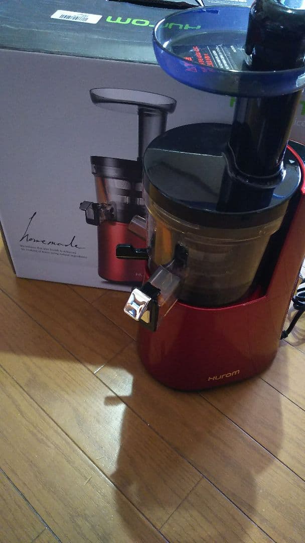 Hurom スロージューサー H-AA-RBA17(フェラーリレッド)