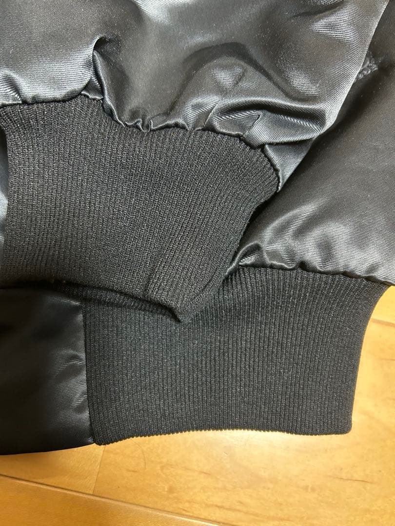 ゲーリーヤマモト 90s USA製 スタジャン 黒 M ヴィンテージ