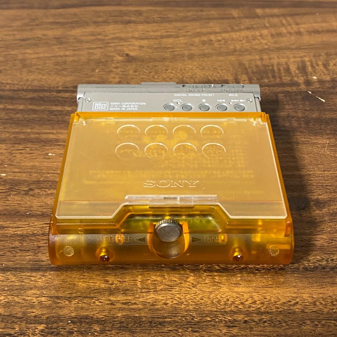 SONY MD Walkman MZ-E800 充電台 リモコン 付属