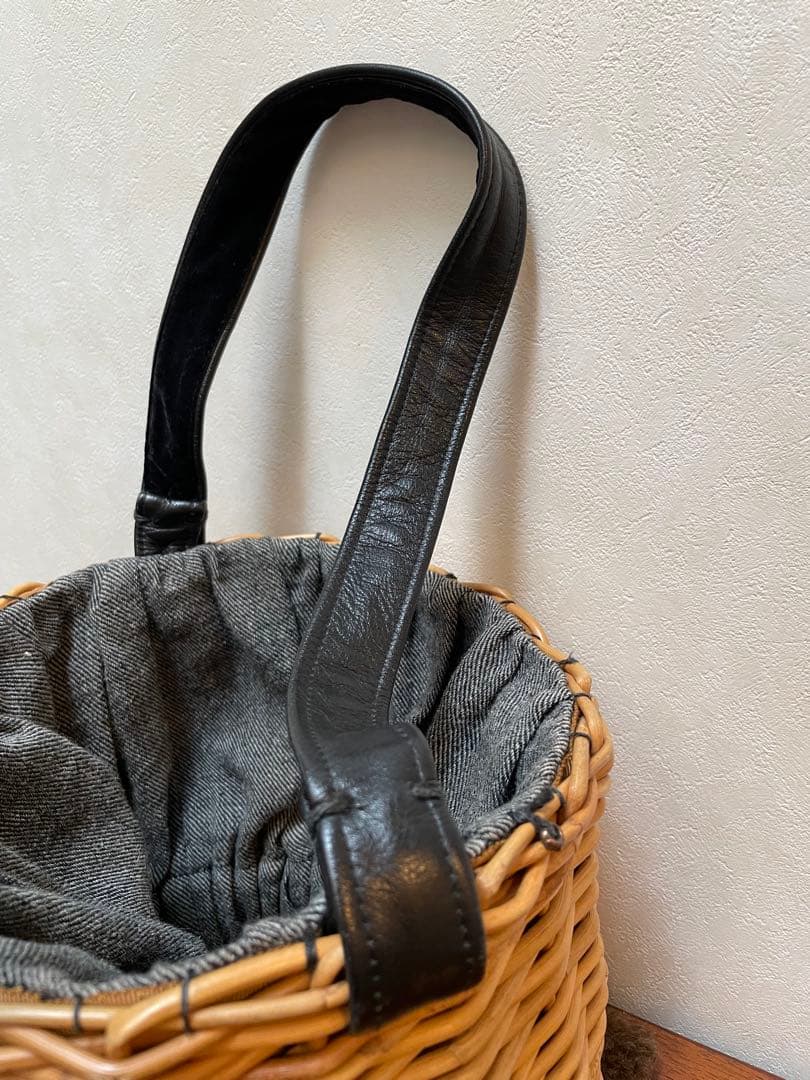 カゴバッグ　ツルバイマリコオイカワ