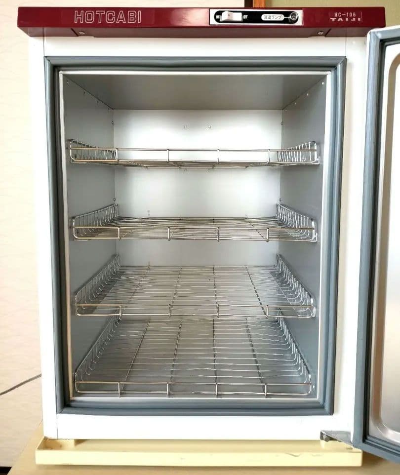 【中古品】タイジ　温蔵庫 ホットウォーマー　 フードキャビ　タオル蒸し器　温飯器