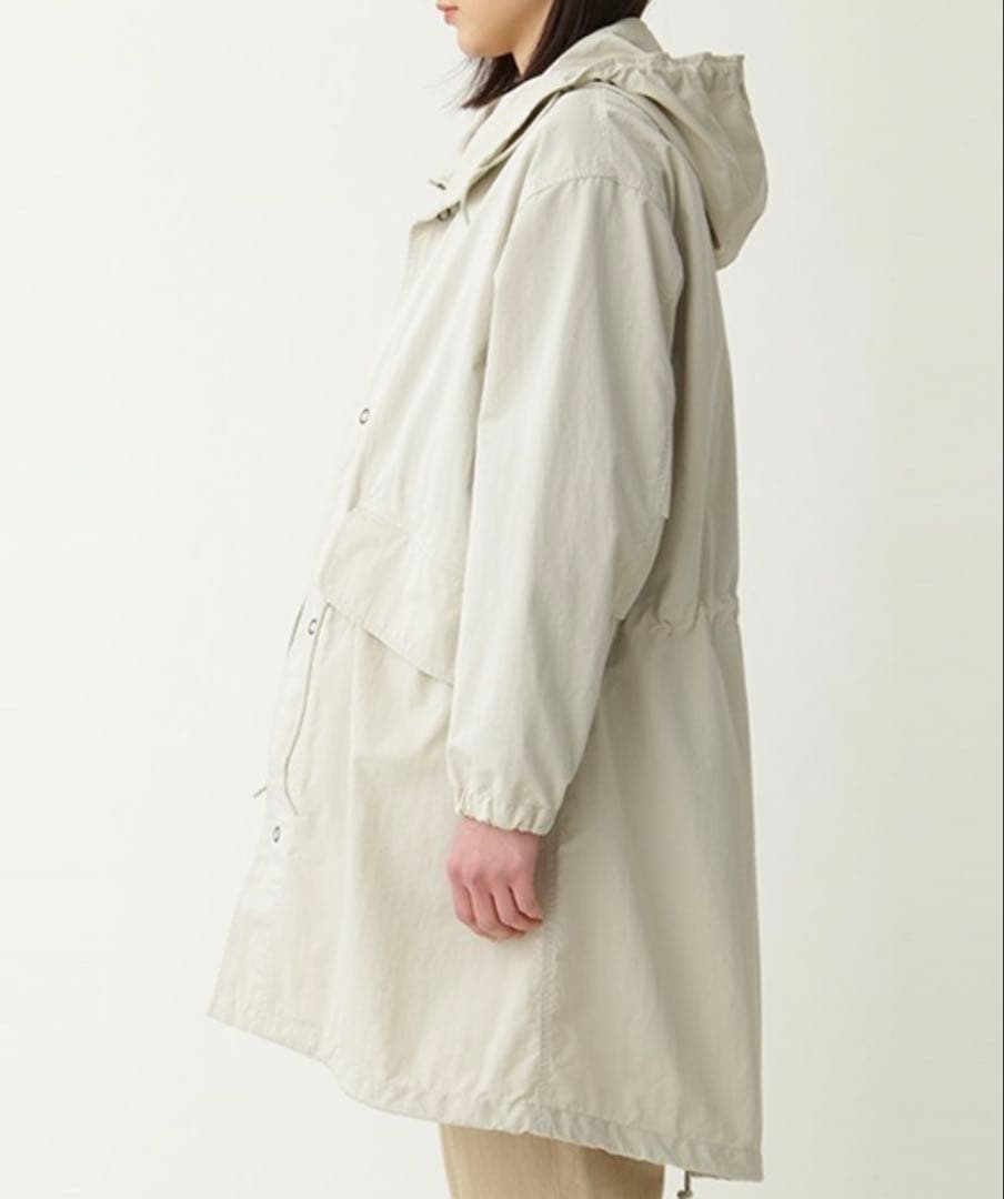 MHL.／WASHED COTTON NYLONコート