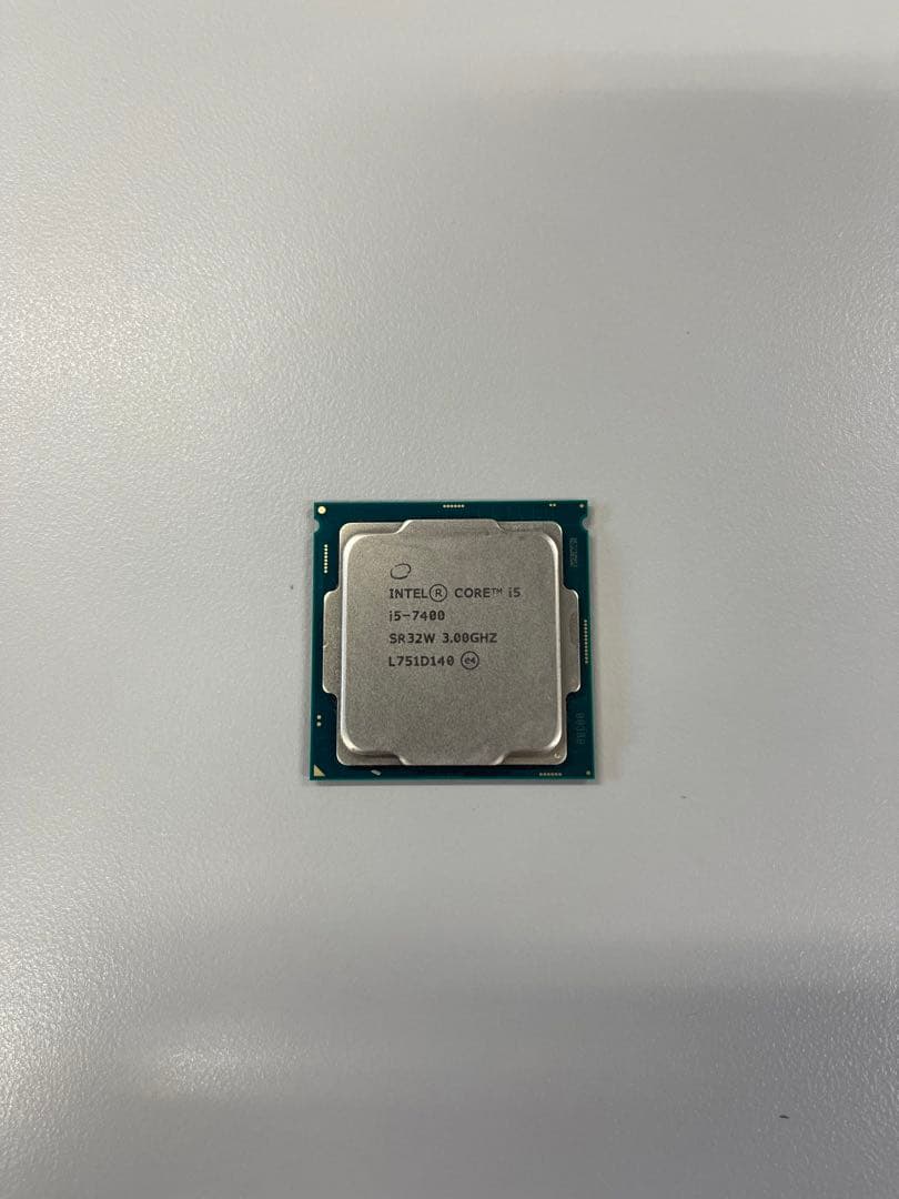 intel core i5-7400(2個セット)動作確認済み