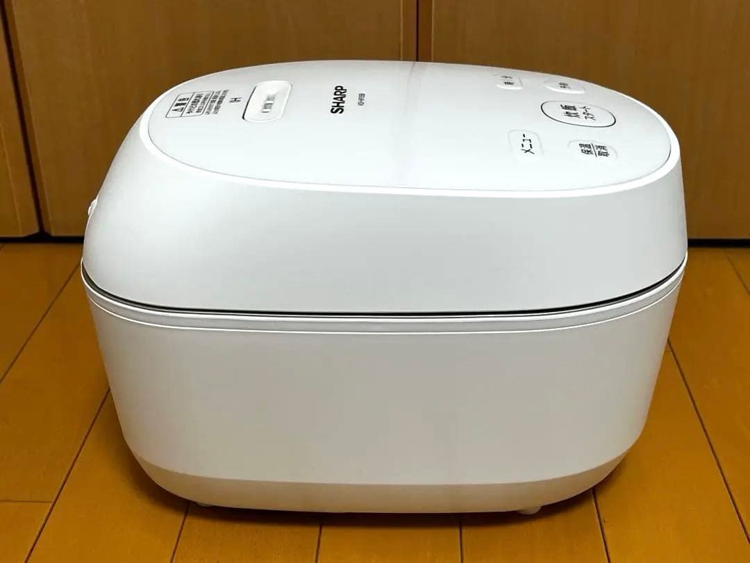 【説明書・スイングしゃもじ付・美品】SHARP 炊飯器 KS-HF05B