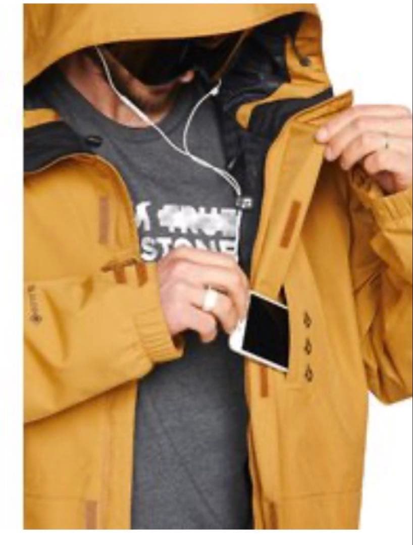 Volcom ボルコム GORE-TEXジャケット メンズ Mサイズ キャラメル