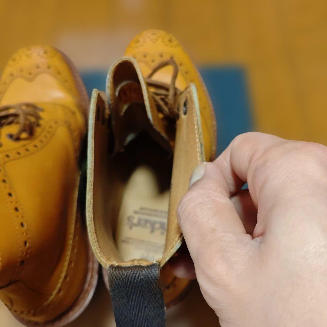 Trickers　ウイングチップ　ブーツ