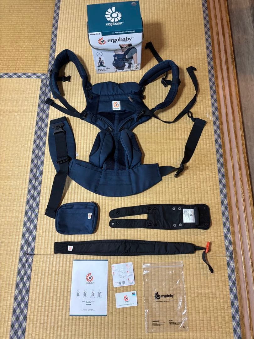 美品 エルゴ オムニ360 クールエア メッシュ　抱っこ紐