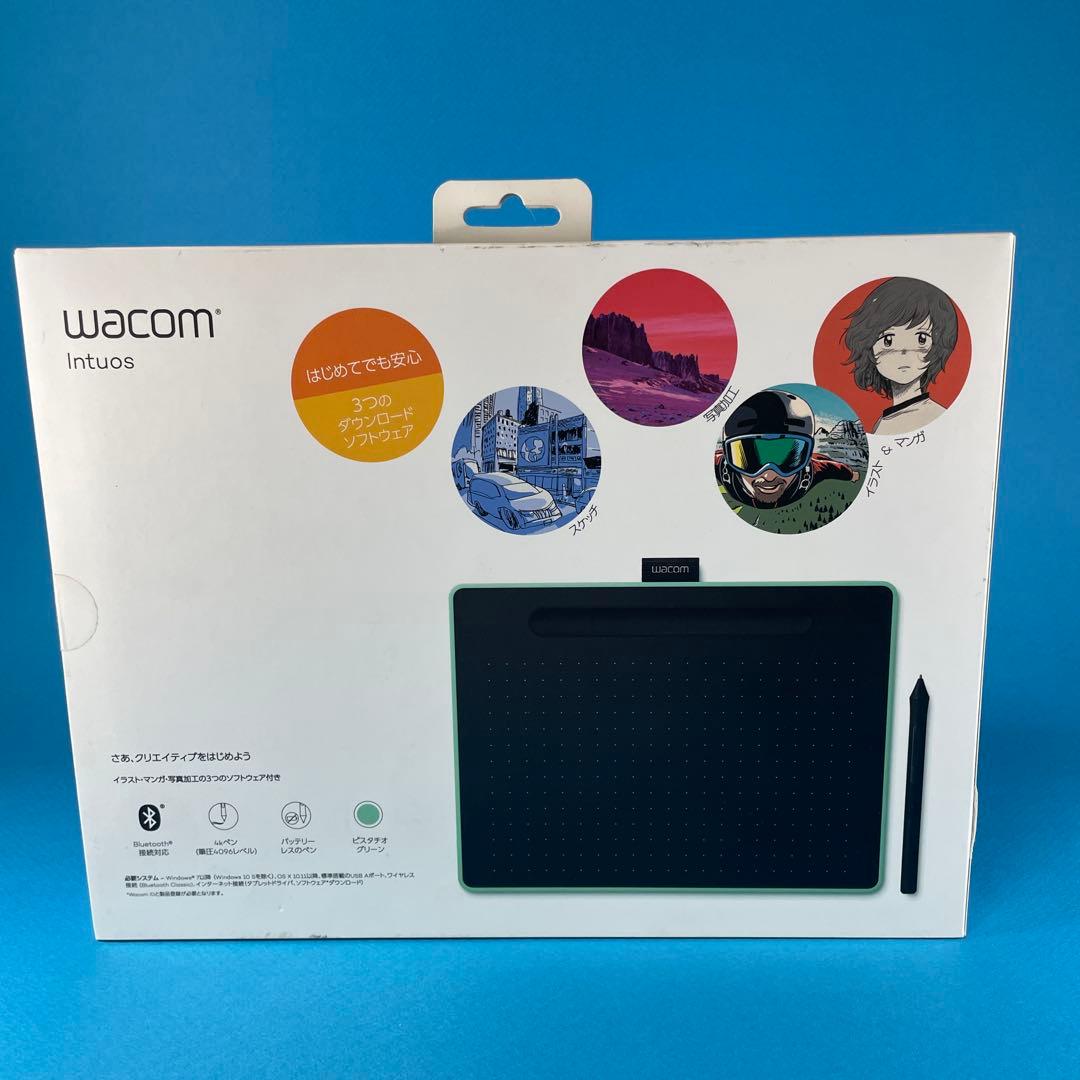 【未開封】Wacom Intuos Medium ワイヤレス ピスタチオグリーン