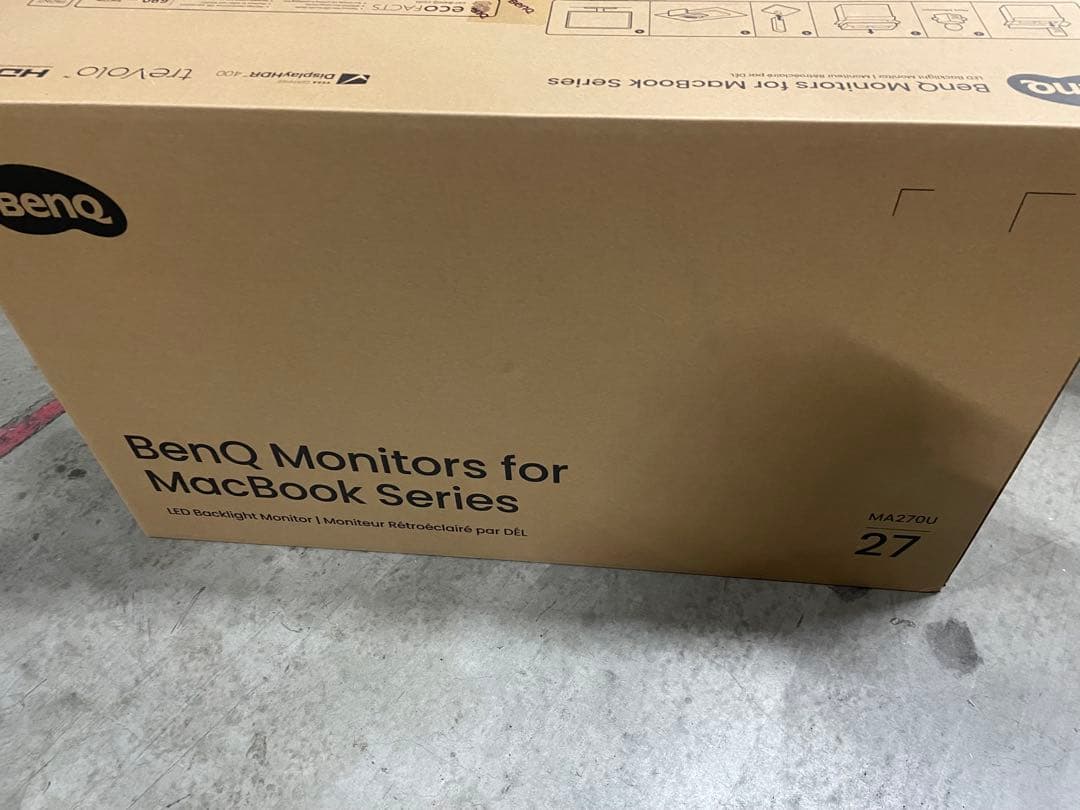 【MA270U】BenQ Mac向けシリーズ 27インチ 4Kモニター