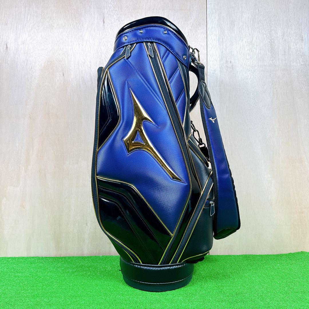 【美品】 MIZUNO ミズノ ゴルフ ハイグレード キャディバッグ ９.５型
