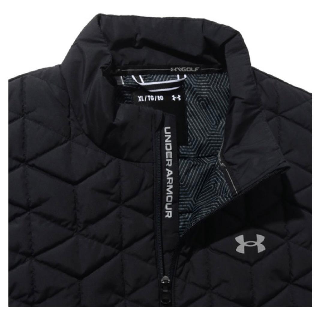 391【美品】大きいサイズ アンダーアーマーコールドギア リアクターゴルフベスト