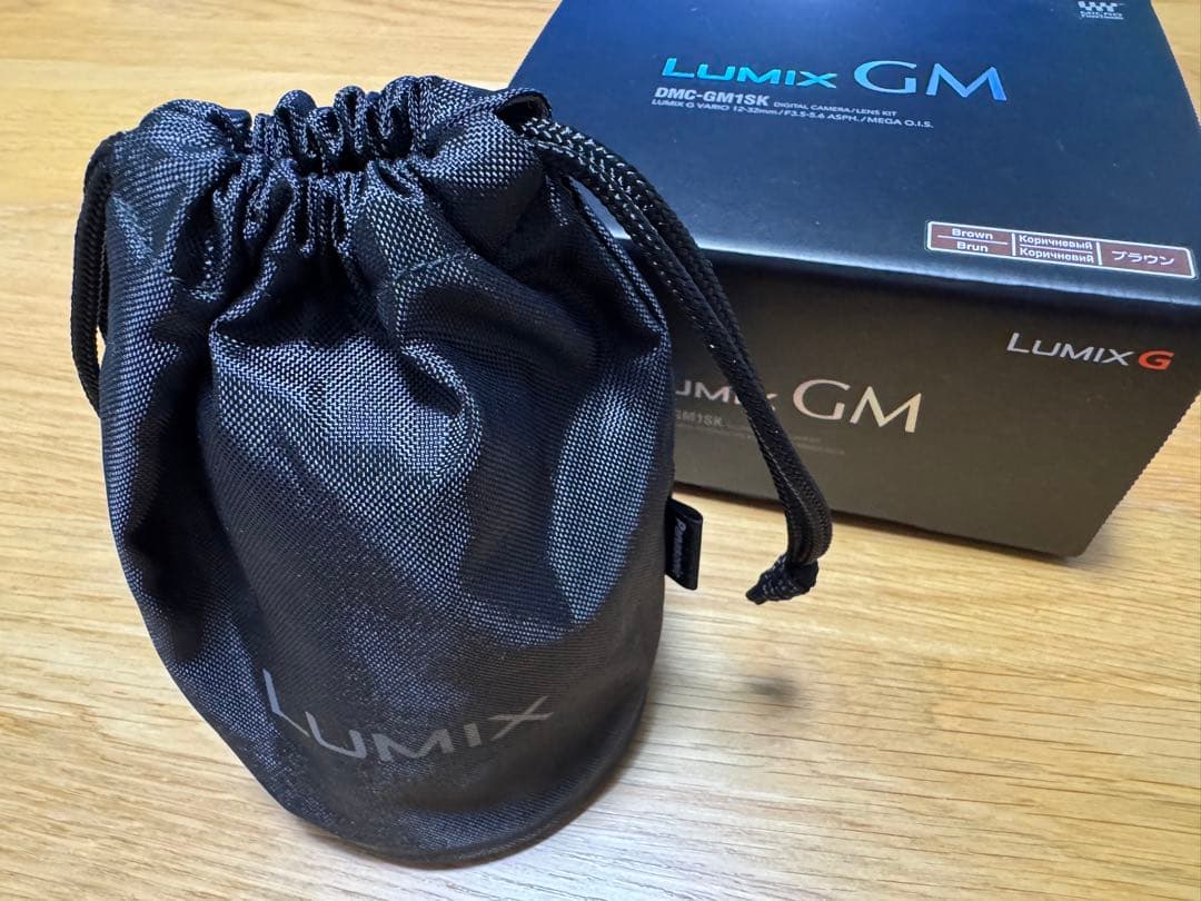 ★美品★LUMIX GM DMC-GM1SK ダブルズームレンズ セット