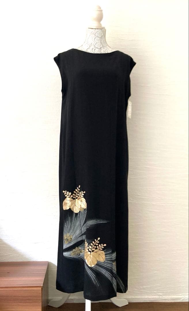 黒留袖リメイク　フォーマルワンピース他3点セット