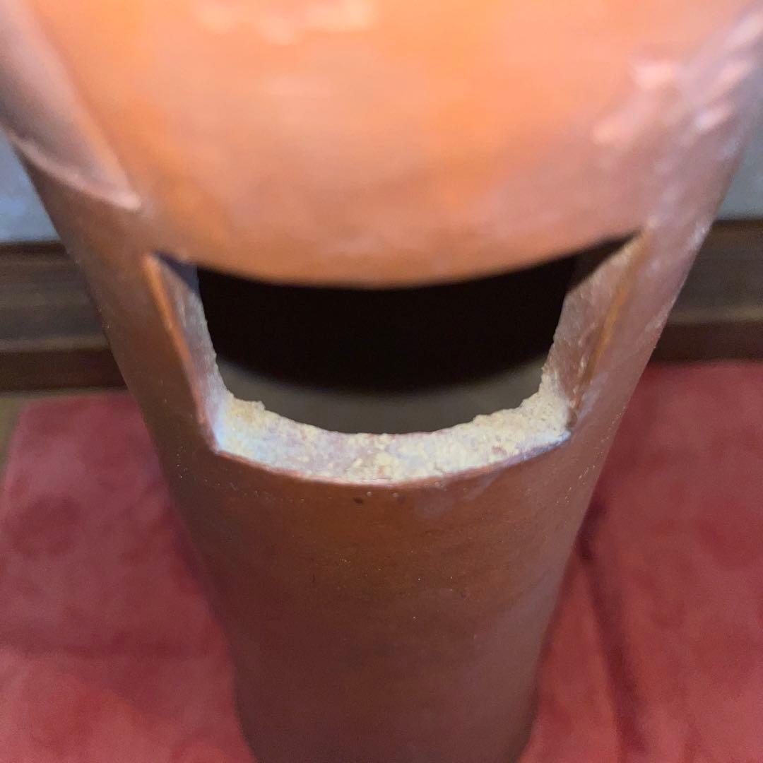 東*堂様 煎茶道具　朱泥　炉