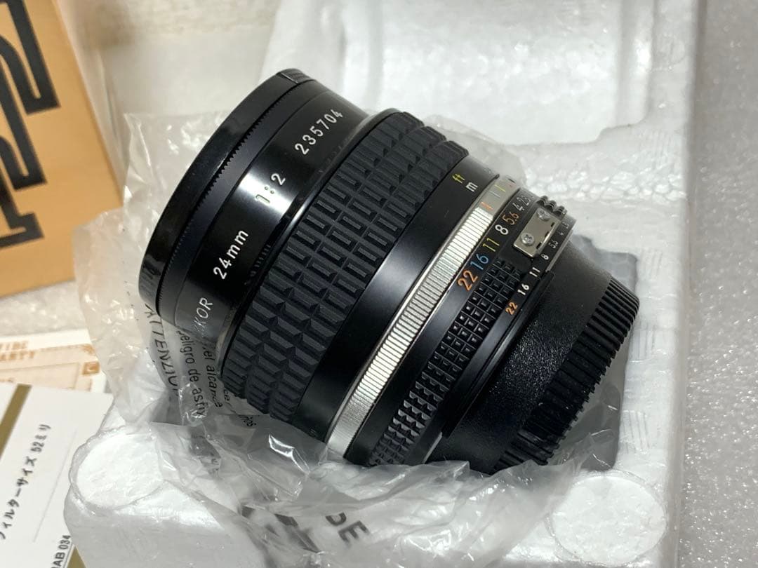 レンズ(単焦点) NIKON 24mm 1:2