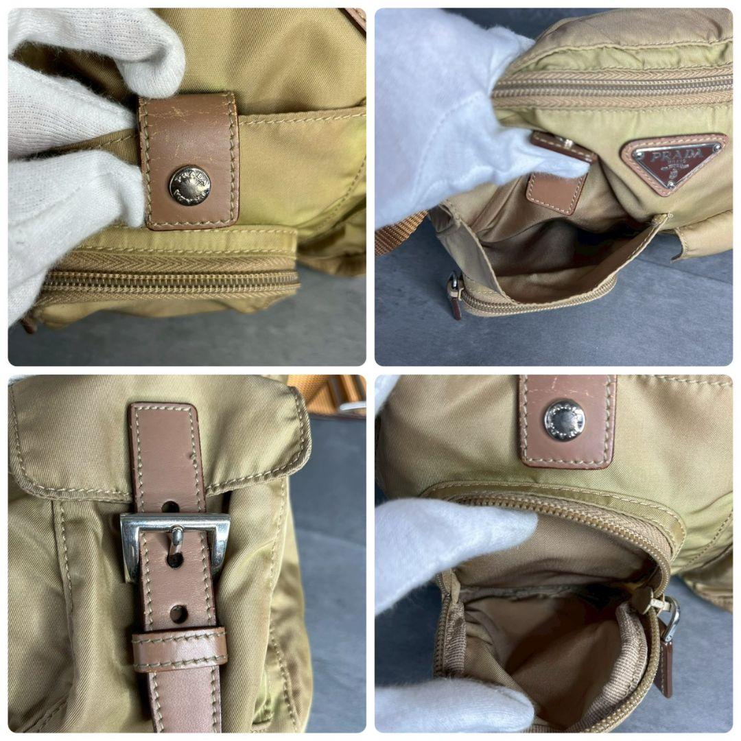PRADA プラダ Vintage ボディバッグ テスート 三角ロゴ Y2K