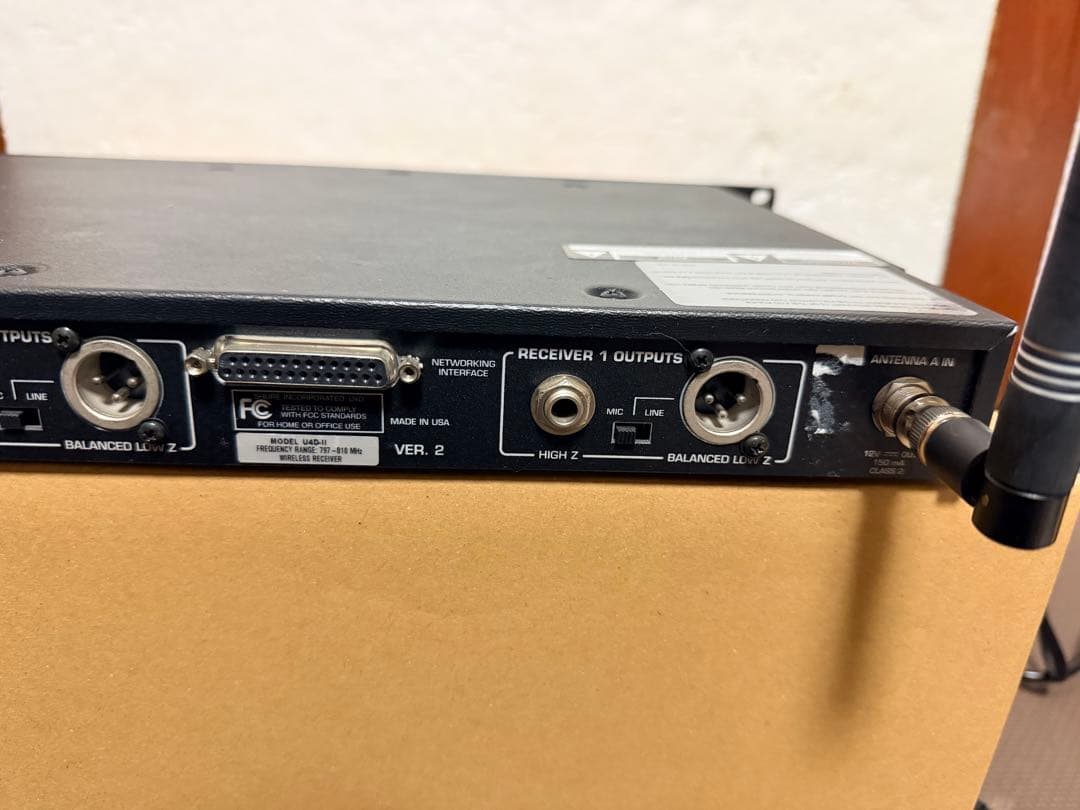 Shure u4d/sm58、動作確認済み。良い品。