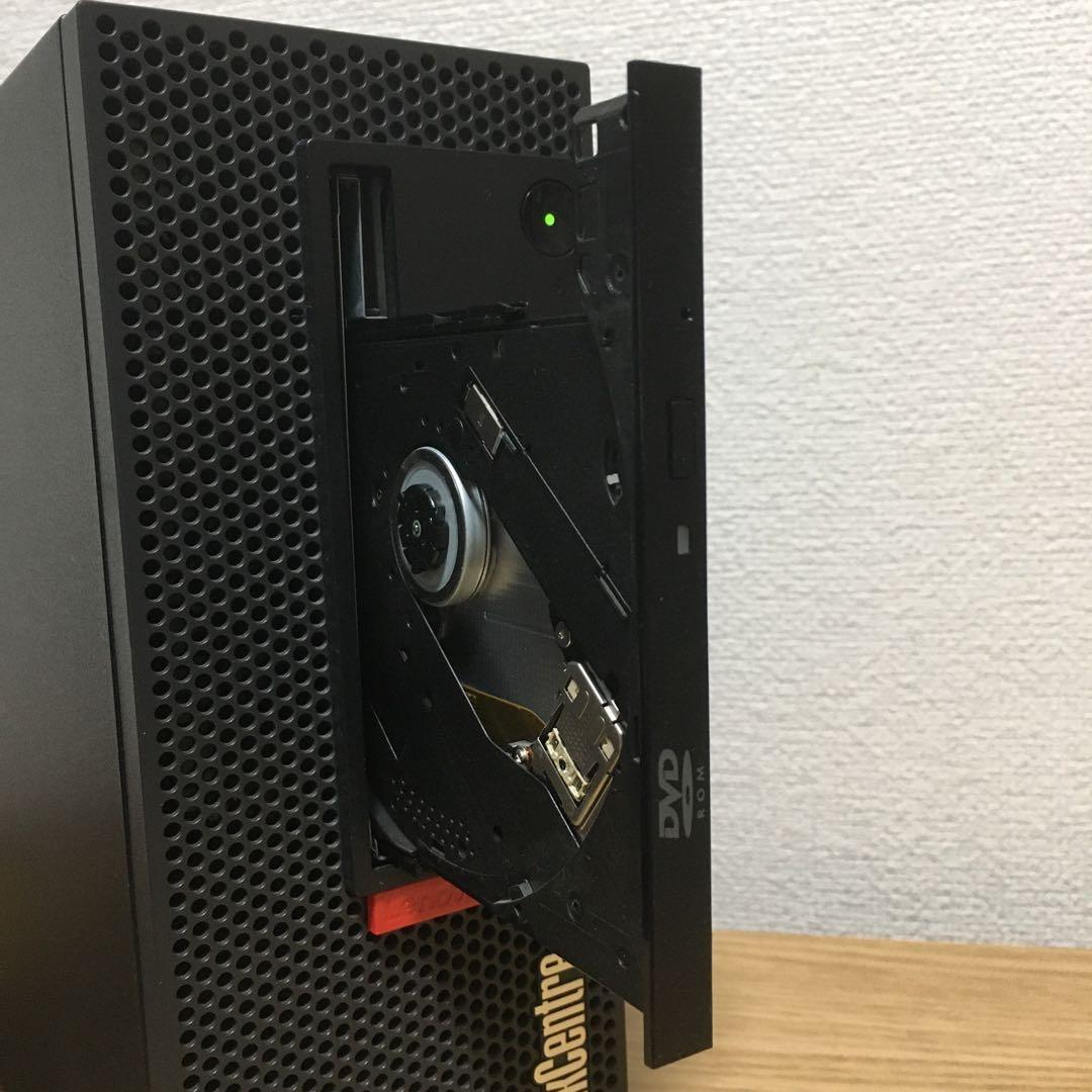 Lenovo Win11 デスクトップ 快速i3 8G SSD 23.8'モニタ