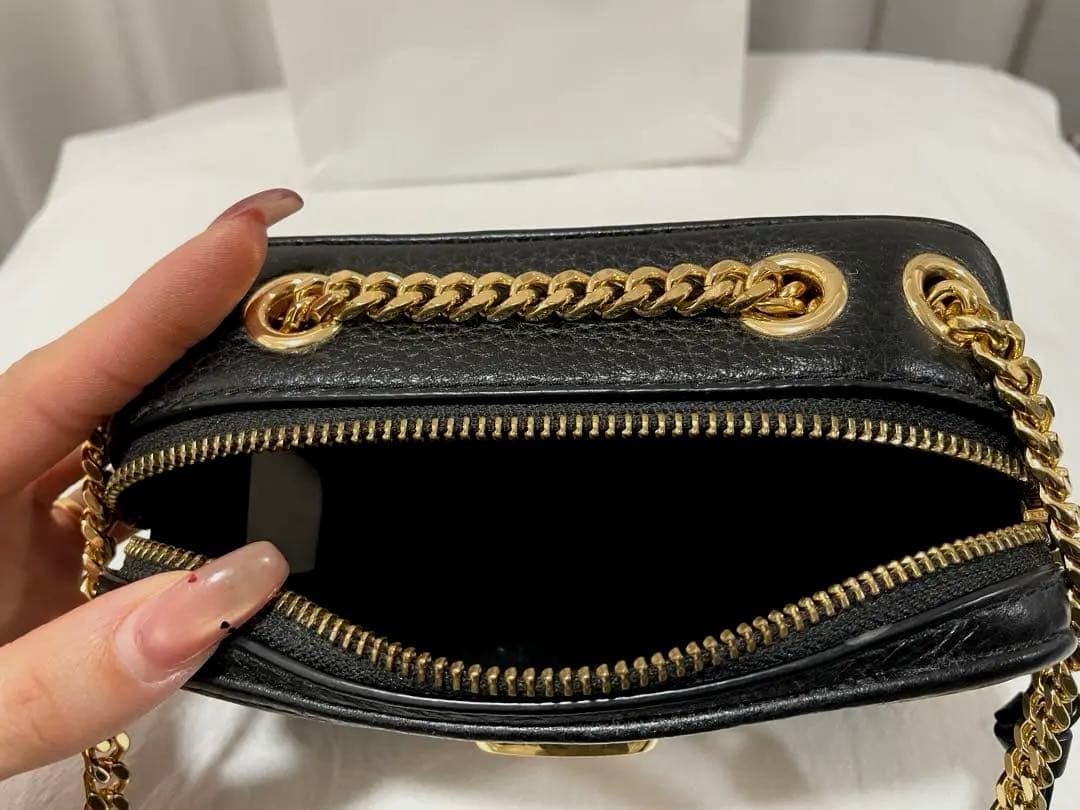 【プリン（整理中）】 Marc Jacobs ブラックショルダーバッグ