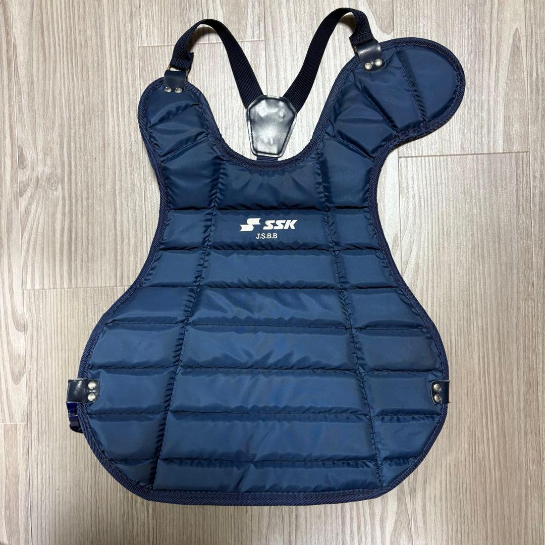 SSK 軟式 キャッチャー防具セット ネイビー JSBB 本日限定価格