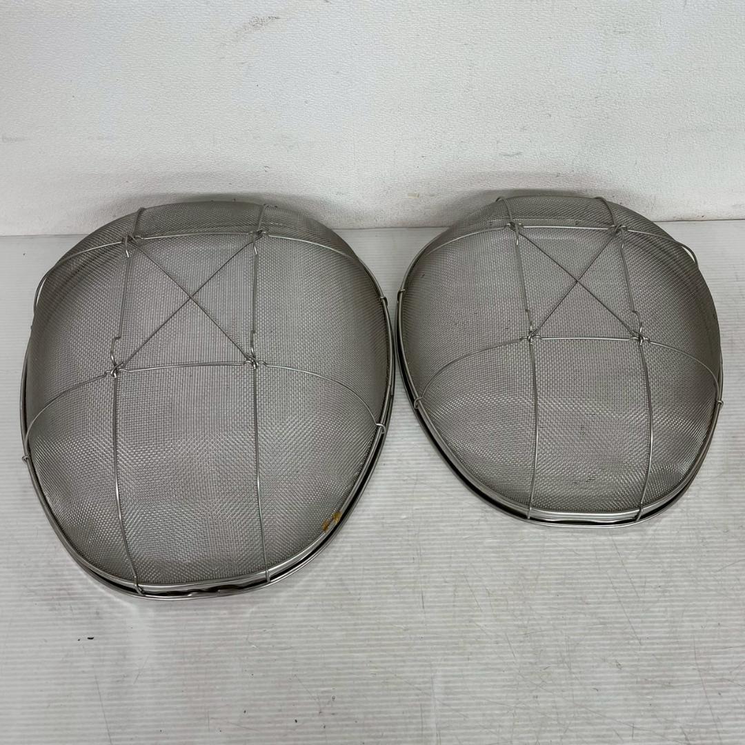 ステンレス製 ざる 7点セット まとめ売り サイズ違い Y1994