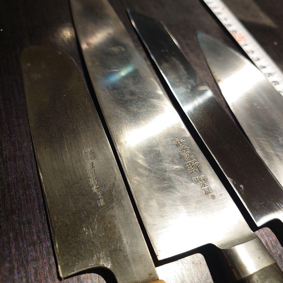 包丁　各種　4本セット売り