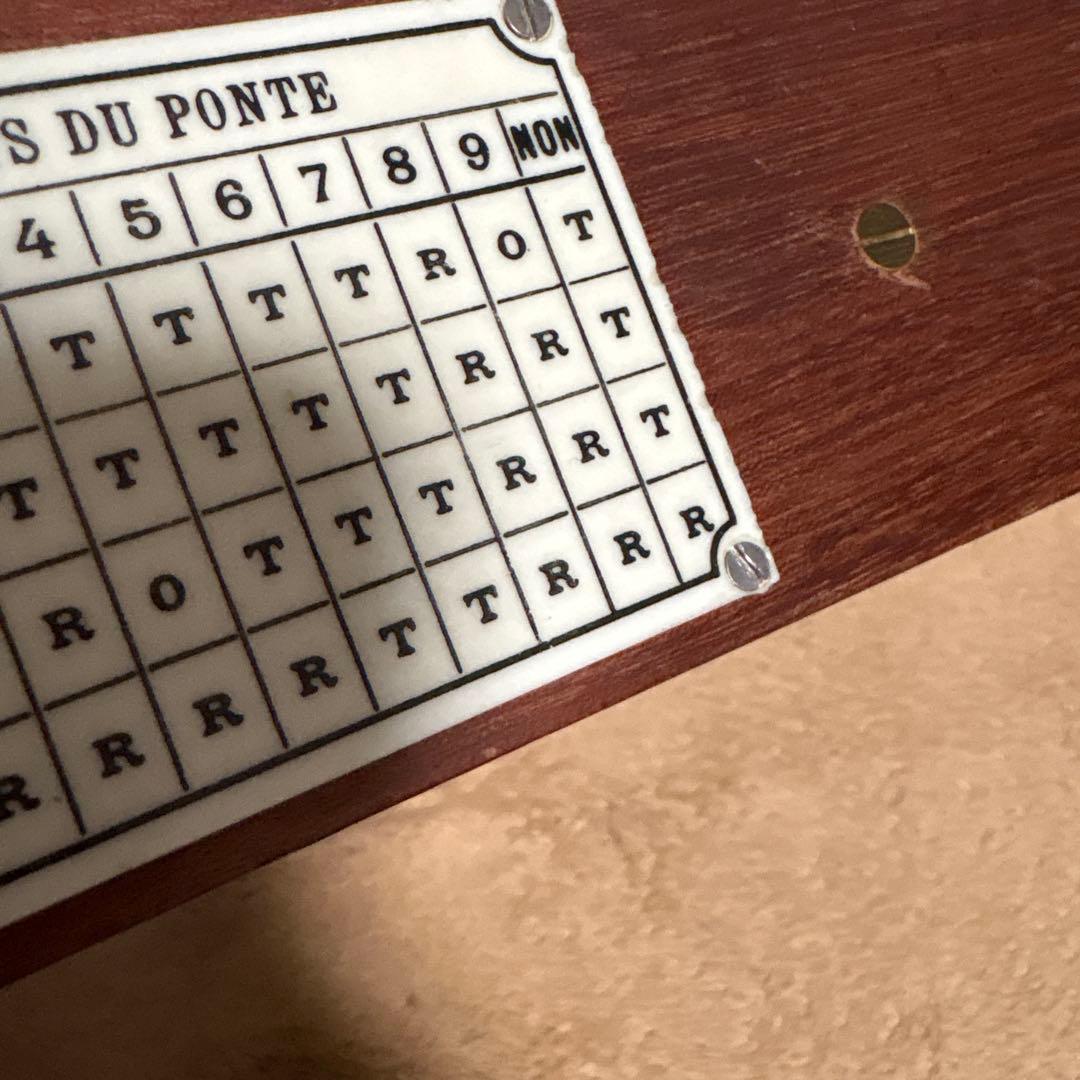 フランス　アンティーク　カジノ用ディーリング・シュー（カード配り機）