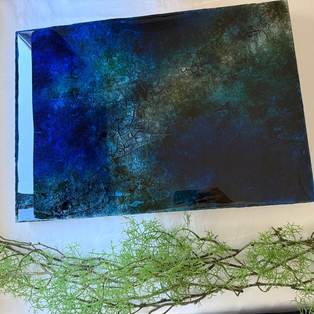 レジンアート　男前シリーズ　BIGパネル　海アート　オーシャンアート