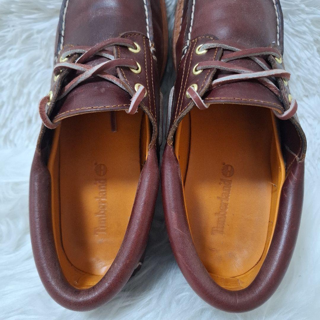 【状態良好】Timberland 3Eye Classic Lug 50009
