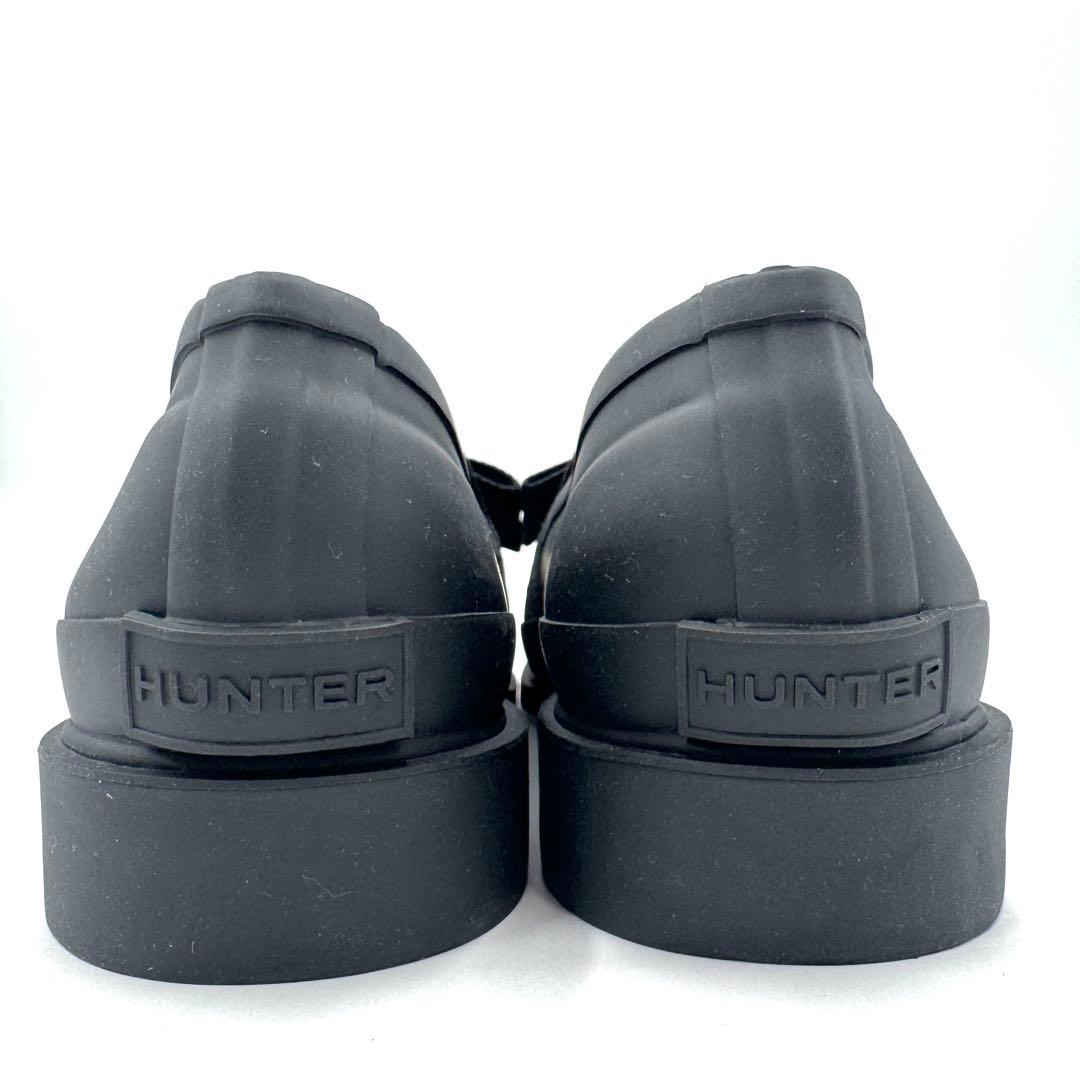 極美品 HUNTER REFAIND BOW PENNY LOAFER 24cm