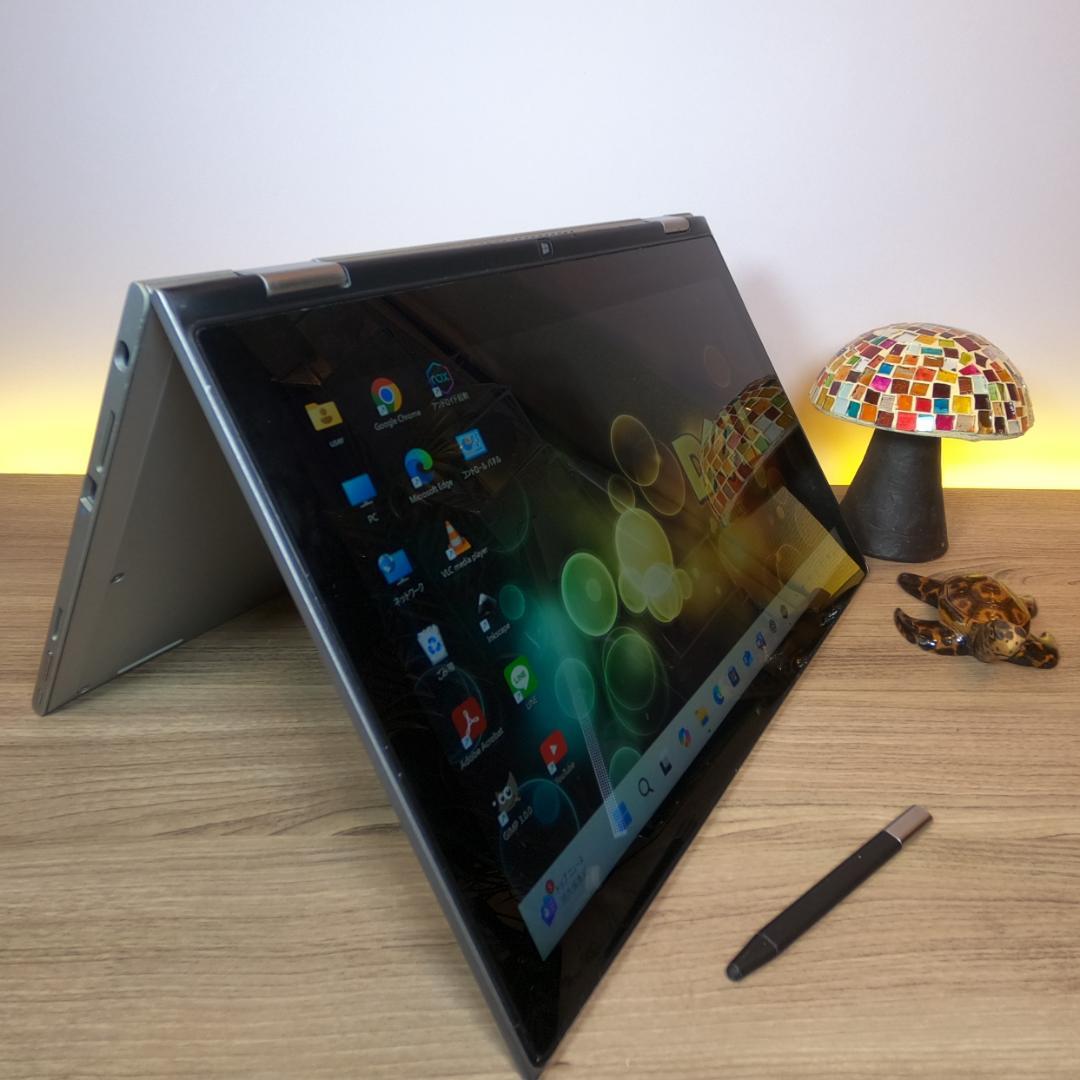 [タッチ液晶＆タブレット機能搭載]オフィス付きWin11すぐ使えるノートパソコン