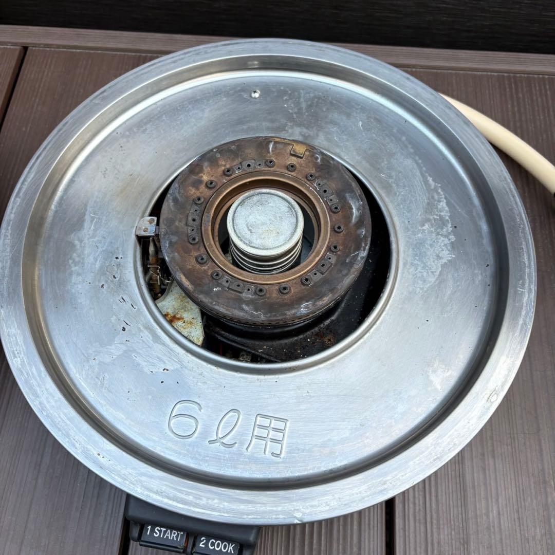 リンナイ RR-300CF 業務用 3升 6.0L 都市ガス用 炊飯器