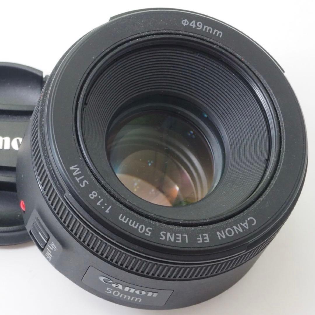 【美品】キヤノン EF50mm 単焦点 STMで動画もバッチリ♪ 神レンズ