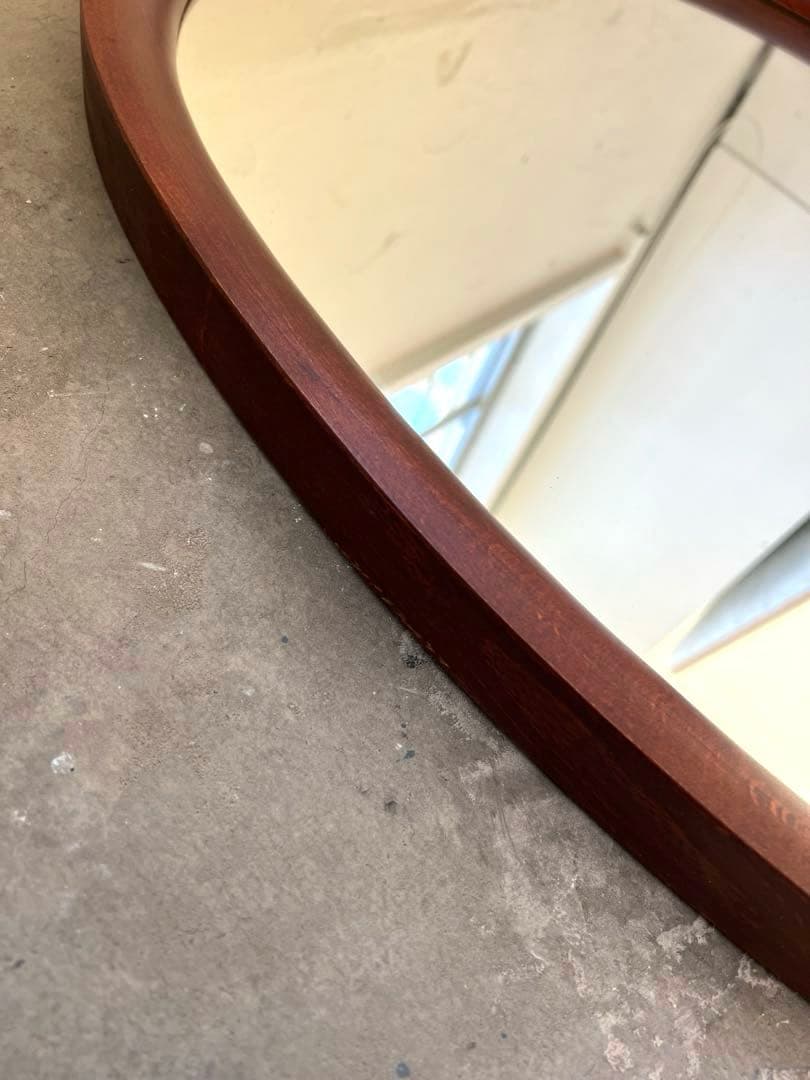 柳宗理 秋田木工 ミラー 小判型 大