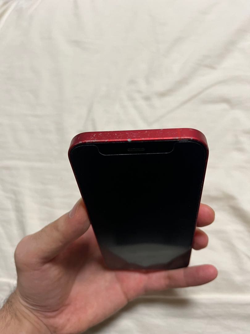 iPhone12mini PRODUCT(RED) 128GB 非純正バッテリー