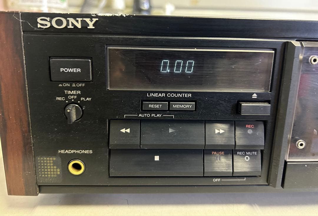 SONY TC-K333ESR カセットデッキESシリーズ 通電確認済みジャンク