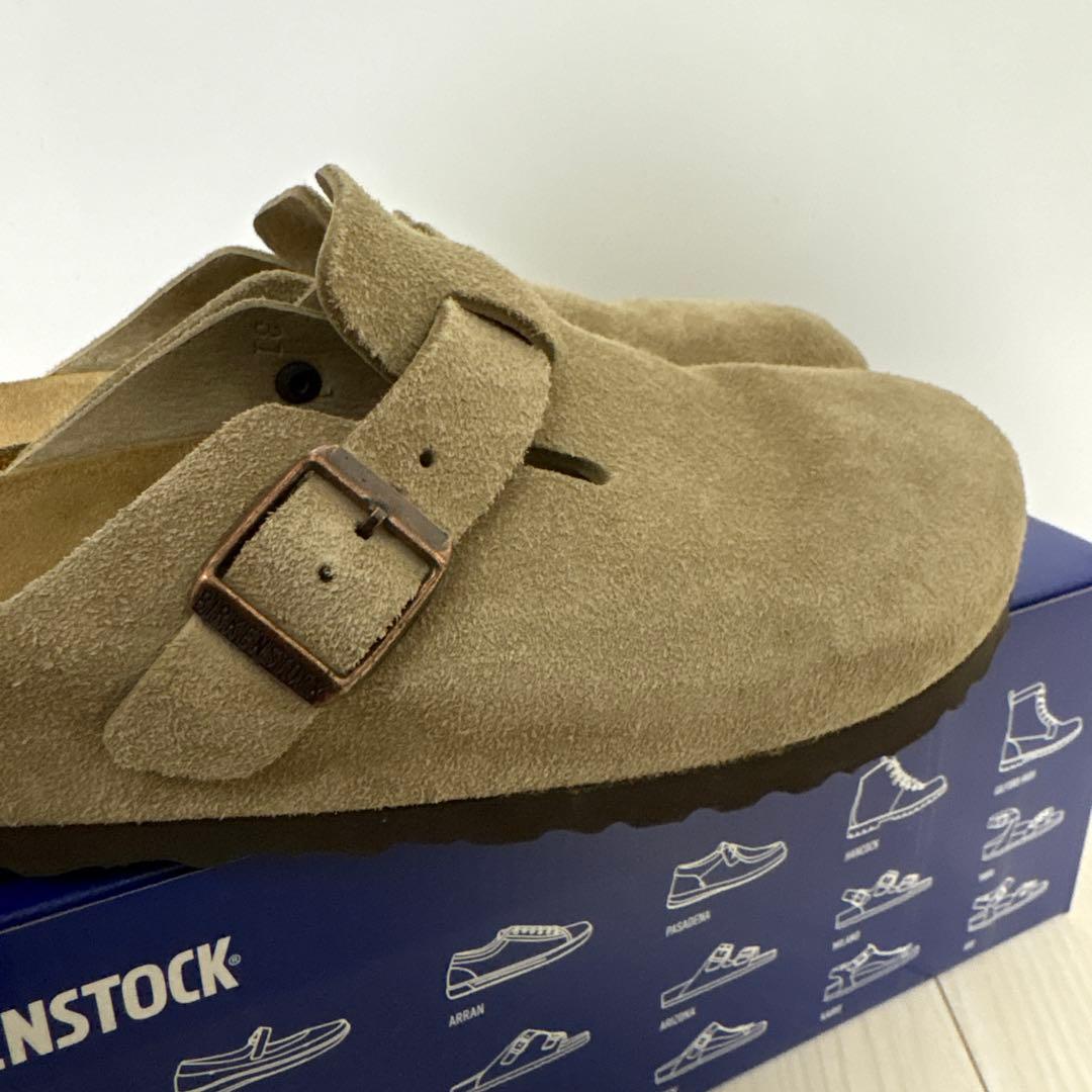 birkenstock ボストン トープ 38 ナロー