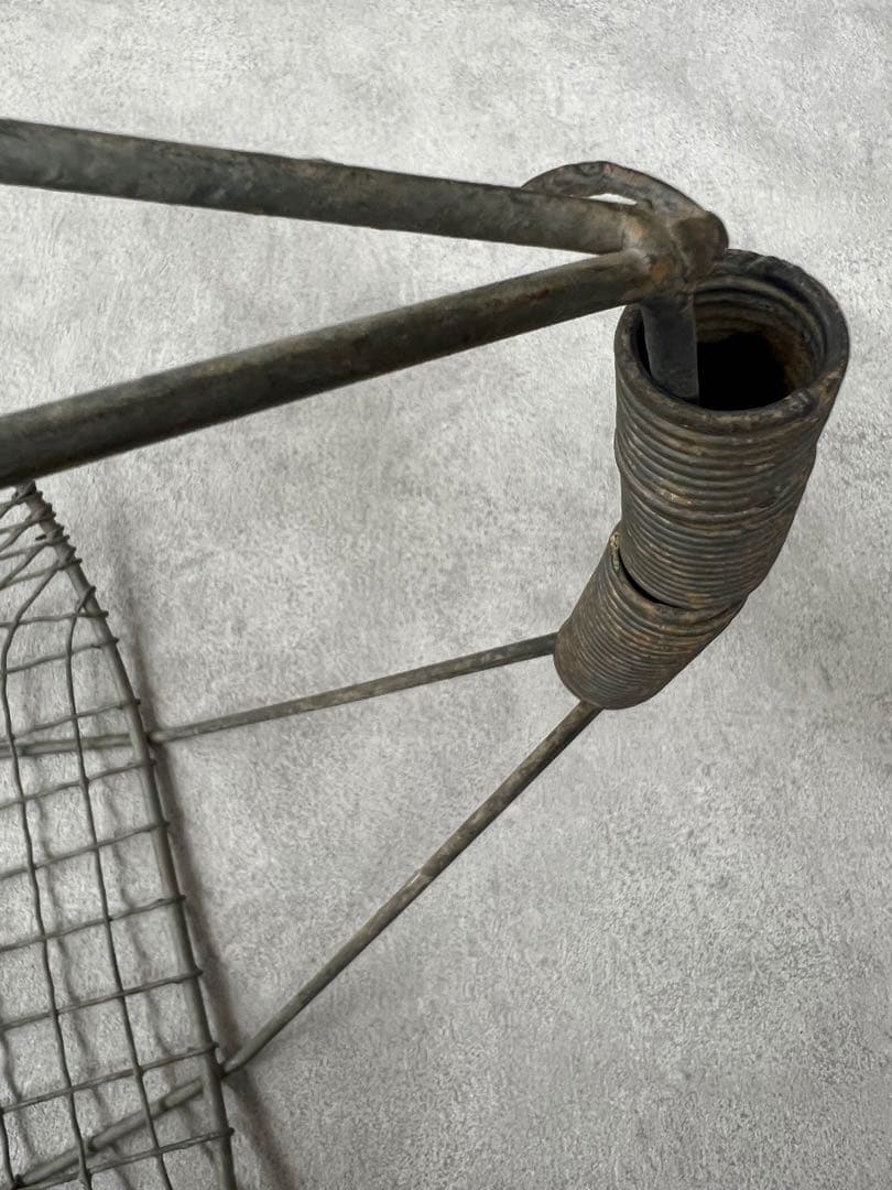 フランスアンティーク 古いアイアンバスケット ジャーナルスタンダードラックス購入