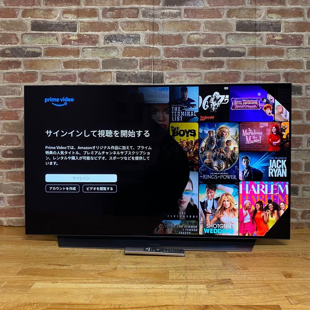 LG 48V型 4K 有機ELテレビ OLED48C2PJA 動画配信アプリ搭載